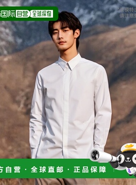 香港直邮GIVENCHY 男士衬衫 BM60PQ15JT100 SS2025 白色 Shirt