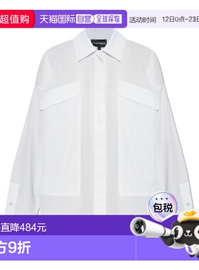 1h可退 香港直邮Emporio Armani 长袖衬衫 EW002093AF10010
