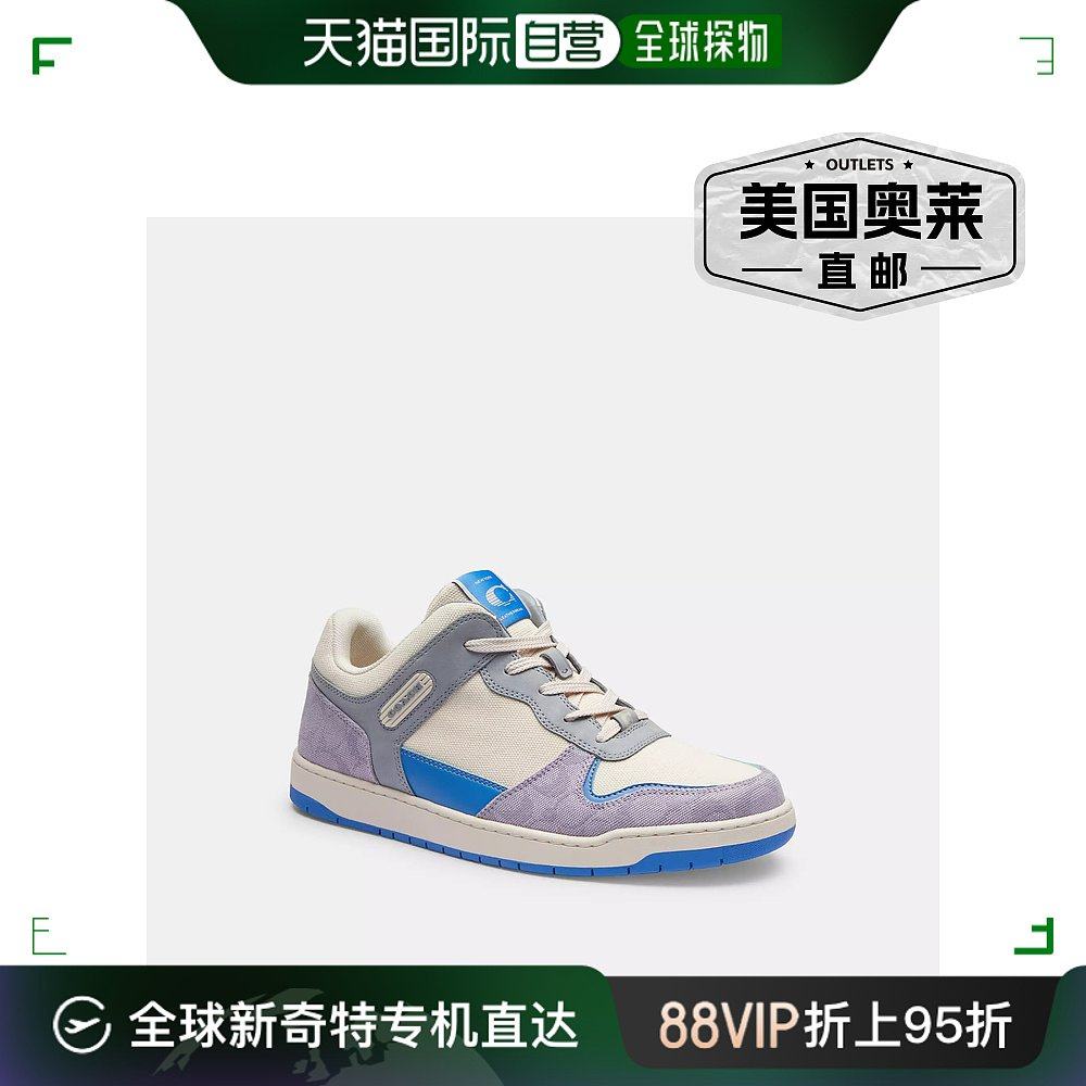 ����ɫ/��͵���ɫ US 9 Coach Outlet C201 �˶�Ь�����ñ�־�Է��� - ����ɫ/ǳ��ɫ ��