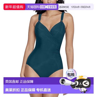 自营Miraclesuit Siren One-Piece - Blue 美国奥莱直发泳衣