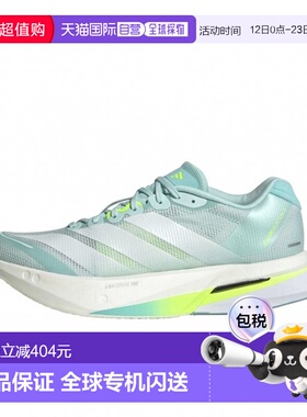 日本直邮adidas ADIZERO BOSTON 13 女士跑步鞋 JS4957 蓝色跑鞋