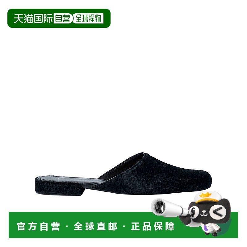 香港直邮THE ROW 女士拖鞋 F1677L701BLK AW2025 黑色