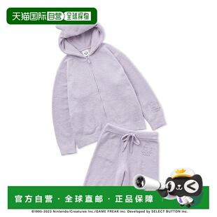 1h可退 日本直邮Pokemon Sleep 男士Metamon连帽衫及短裤套装 PMN