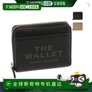 迷你圆形拉链零钱包 钱包 皮革钱包 新款 MARC 日本直邮 JACOBS