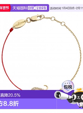 欧洲直邮Redline巴黎小红绳Sneaky Pave 蛇年生肖款手链新年礼物