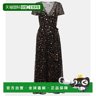 红 华伦天奴 女士 1h可退 缠绕式 Valentino 印花长款 香港直邮Red