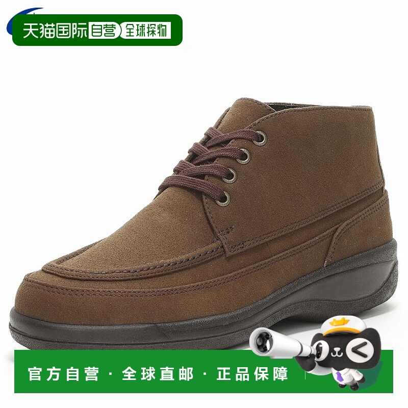 日本直邮Moonstar 男士运动鞋 SPH8965CSR 麂皮 棕色 MOONSTAR 42