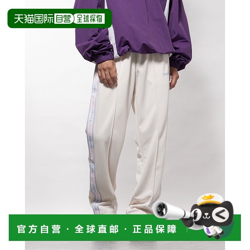 日本直邮NERDY 棋盘格条纹运动长裤 [卫裤运动裤]NE8621EU00291