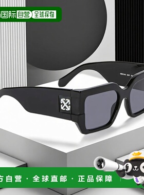 香港直邮OFF-WHITE 女士眼镜 DOVER11007 SS2025 黑色 Off-White