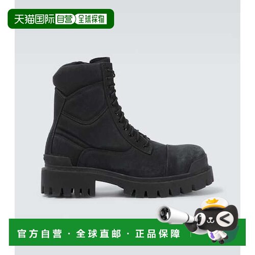 1h可退 香港直邮Balenciaga 巴黎世家 男士 Combat Strike 帆布绑