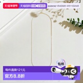 日本直邮日潮 agete 阿卡朵WEB限定金色项链链条吊坠