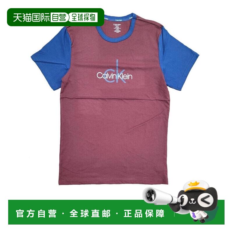 1h可退 【美国直邮】calvin klein/凯文克莱 男士 上装T恤短袖图片