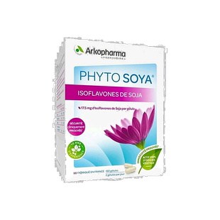欧洲直邮Arkopharma大豆异黄酮胶囊180粒女性更年期平衡营养片