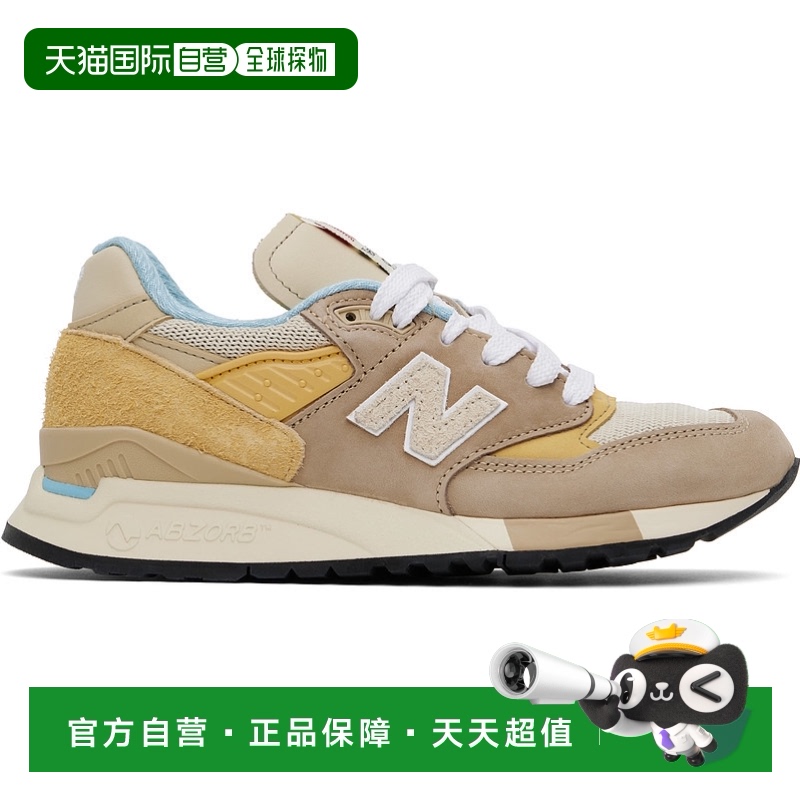 香港直邮New Balance  女士 棕色 & 驼色 MADE 系列 998 运动鞋 U