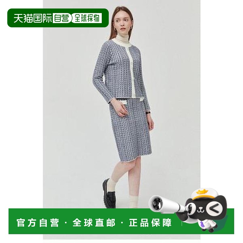 韩国直邮THE IZZAT 女士珍珠钮扣连衣裙和短裙套装 IMBP1OP07SG