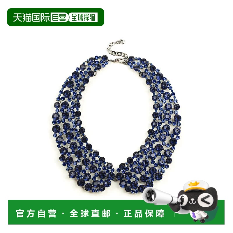 自营 eye candy戴安娜声明项链 - 深蓝色 - 多 美国奥莱直发饰品