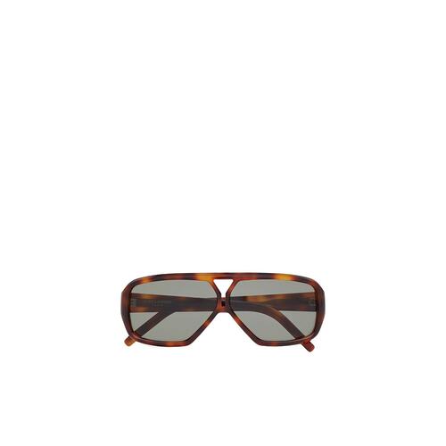 Saint Laurent 徽标太阳镜 721219Y9901
