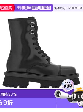 香港直邮Salvatore Ferragamo 圆头短筒靴菲拉格慕短靴 01F701