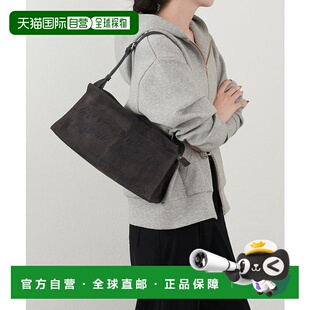 1h可退 日本直邮官方授权 russet 镂空设计麂皮横款单肩包斜挎包