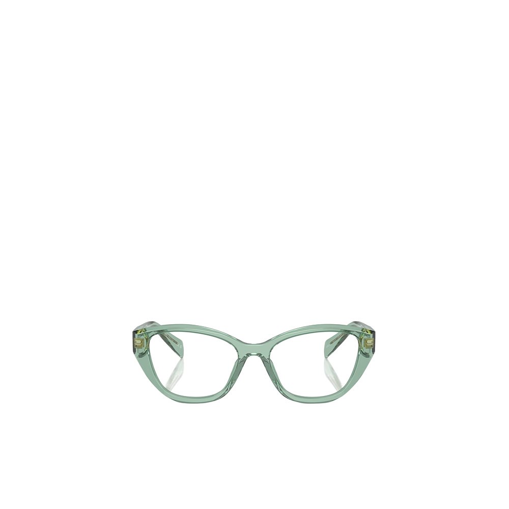PRADA 女士眼镜 PR21ZV11R1O1 SS2024 绿色 徽标平光镜