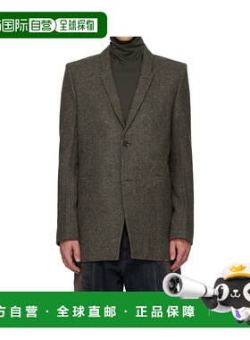 香港直邮RICK OWENS 男士外套 RR02E1721WRU25 AW2025 军绿色