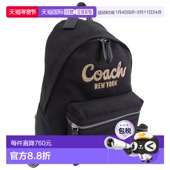日本直邮Coach MCAM76LHBLK 背包黑色帆布 Cargo 女士 Outlet