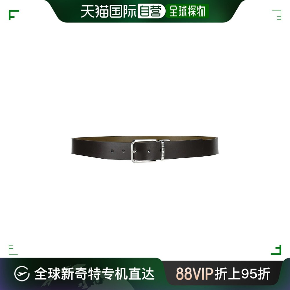 香港直邮潮奢 trussardi jeans 楚萨迪 男士 皮带腰带
