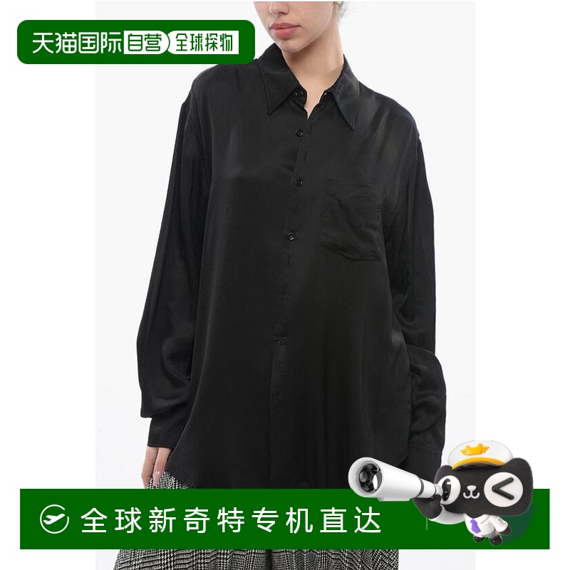 韩国直邮MAISON MARGIELA衬衫女S62DT0027 S54450 900 Black