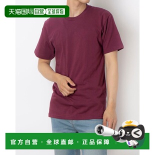 日本直邮 SUPREME T恤 [BLANK S/S TEE BURGUNDY SUP-ST01] 勃艮
