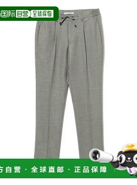 1h可退 日本直邮giabsarchivio 男装 萨克森呢 一褶抽绳西裤 2423