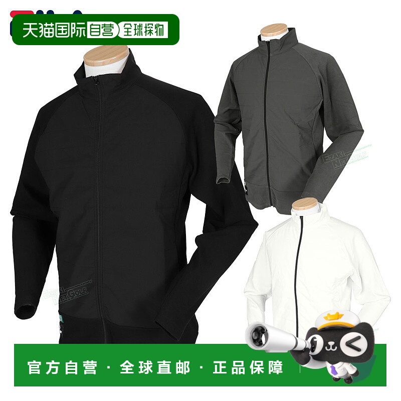 日本直邮FILA GOLF 男士高尔夫夹克“784541”轻薄加厚半拉链夹克