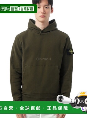 韩国直邮STONE ISLAND 61252 弹力棉质抓绒连帽卫衣_常规版型帽衫