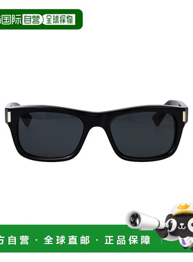 香港直邮SAINT LAURENT 男士太阳镜 SL83001 AW2025 黑色 SL 83