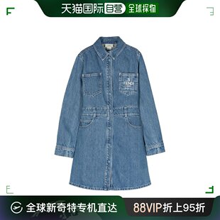 女童连衣裙 香港直邮FENDI JFB641AMHXF0QG0