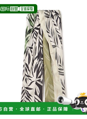 1h可退 日本直邮GALERIE VIE 女装 腰部褶皱设计 棉质 海岸植物印