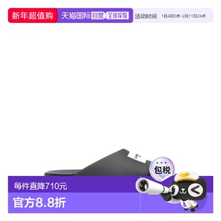 香港直邮GIVENCHY 男士凉鞋 BH302MH1XL001 SS2026 黑色 LABEL SL