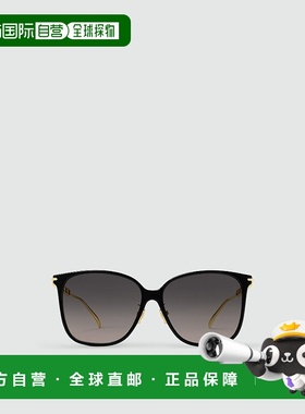 自营1h可退 欧洲直邮LV路易威登 女士黑色醋酸纤维太阳镜正品舒适