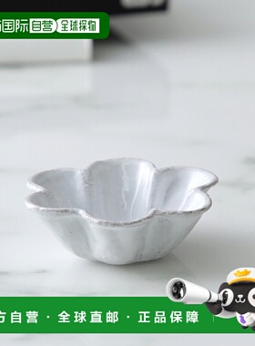 日本直邮Astier de Villatte 小型精致碟 CPBFFN1一款带有花卉图