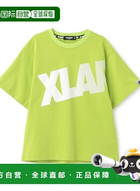 1h可退 日本直邮XLARGE KIDS 儿童全棉半袖T恤 渐变logo设计 9461