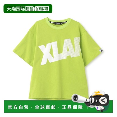 1h可退 日本直邮XLARGE KIDS 儿童全棉半袖T恤 渐变logo设计 9461