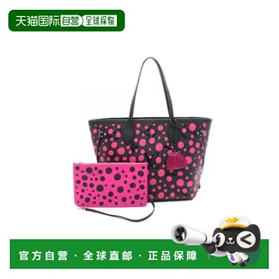 日本直邮中古LV路易威登女包A级95新Neverfull MM草间弥生牛皮托