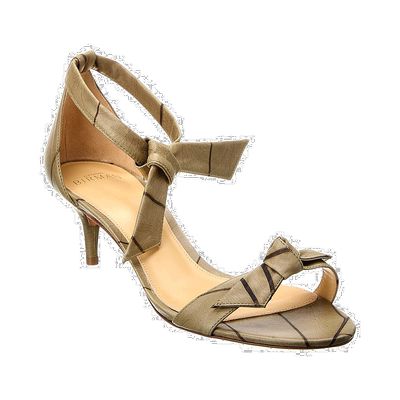 自营 Alexandre Birman Clarita Beleaf 50 凉鞋 - 绿色 美国奥莱