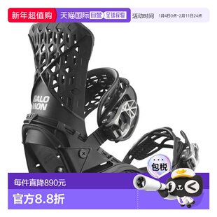 日本直邮SALOMON 男士雪板固定器 HIGHLANDER BLACK [L47340400]