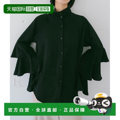 付款1h内可退 日本直邮sahara女装垂坠感叠层袖衬衫 01TP1722601