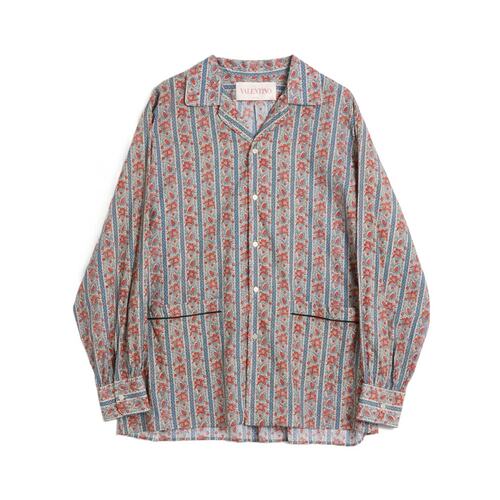 VALENTINO 男士衬衫 VABQ65AN2QQX SS2025 灰色 长袖衬衫