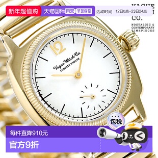 日本直邮VAGUE WATCH Co. Coussin Twelve 男士手表CO-L-012-YGSE