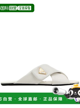 香港直邮Prada 填充拖鞋 1XX713ZHPF005一脚蹬普拉达厚底女鞋