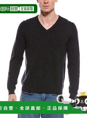 自营Mette Merino Wool V-Neck Sweater - navy 美国奥莱直发毛衣