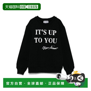 香港直邮Moschino 莫斯奇诺 女童 圆领长袖卫衣童装 HDF06BLCA526