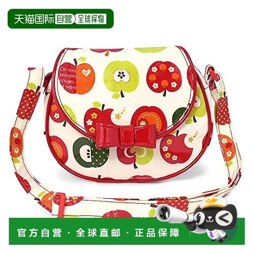 日本直邮【日本直邮】Colorful Candy Style斜挎包 象牙白/苹果N2